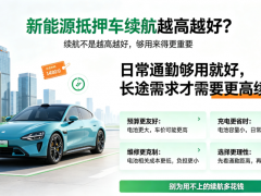 新能源抵押車續航越高越好？