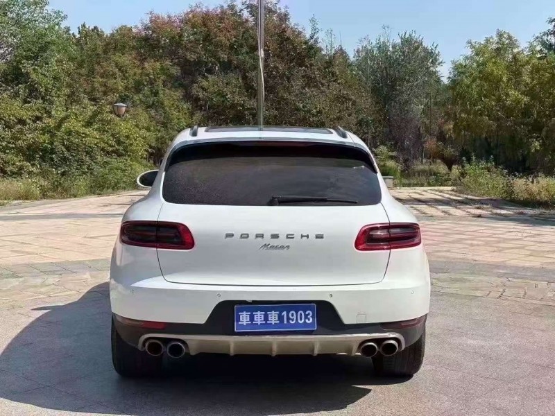 棗莊17年保時捷Macan9