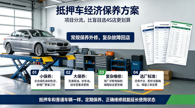 抵押车经济保养方案