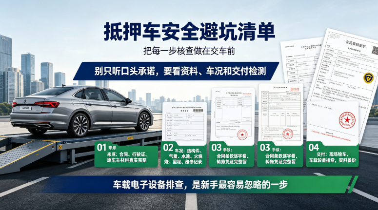 購買抵押車要注意什么