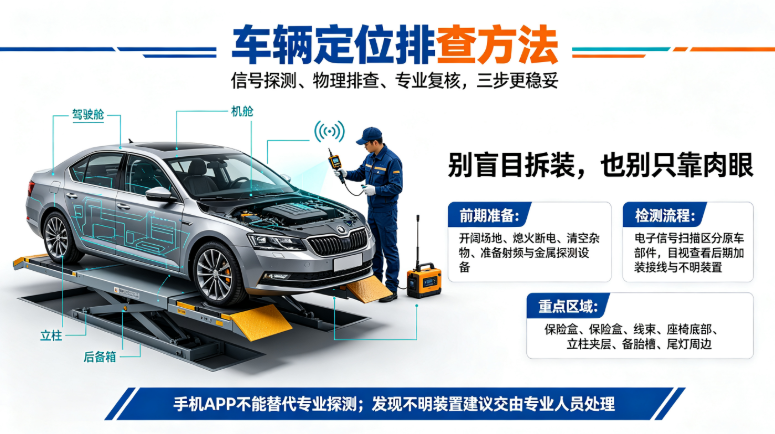 抵押车定位检查的方法 抵押车定位检查的方法