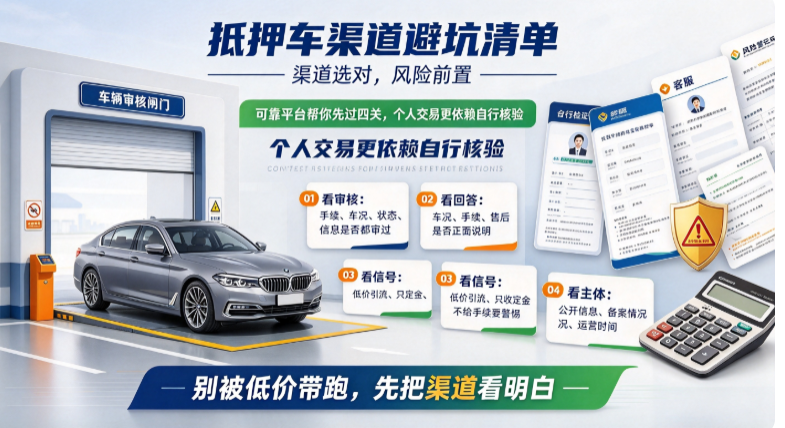 购买安全的抵押车