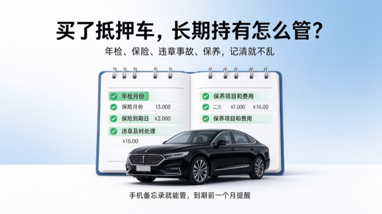 买了抵押车日常怎么管 买了抵押车日常怎么管