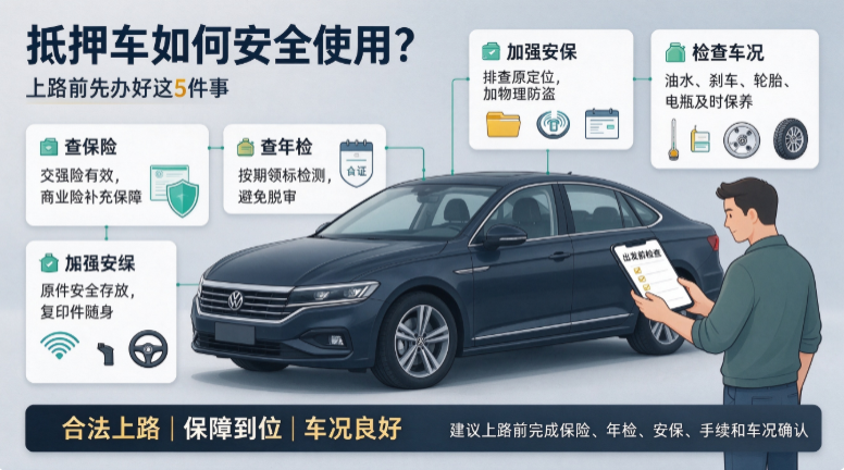 抵押车如何安全使用 抵押车如何安全使用
