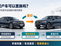 不过户车可以置换吗？不过户车置换需要哪些手续