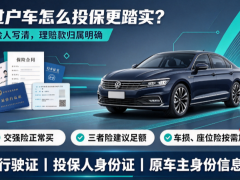 不过户车可以正常上保险吗？不过户车投保指南